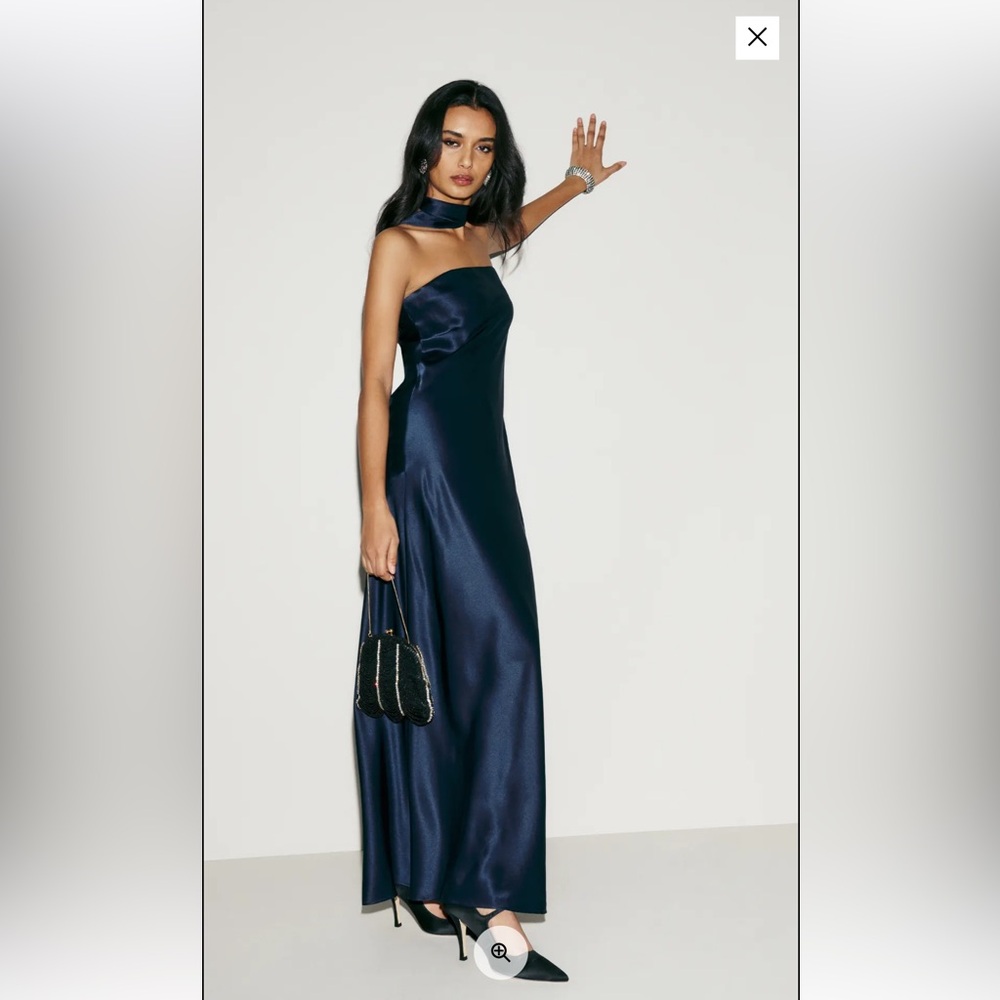 Reformation Oren Silk Dress